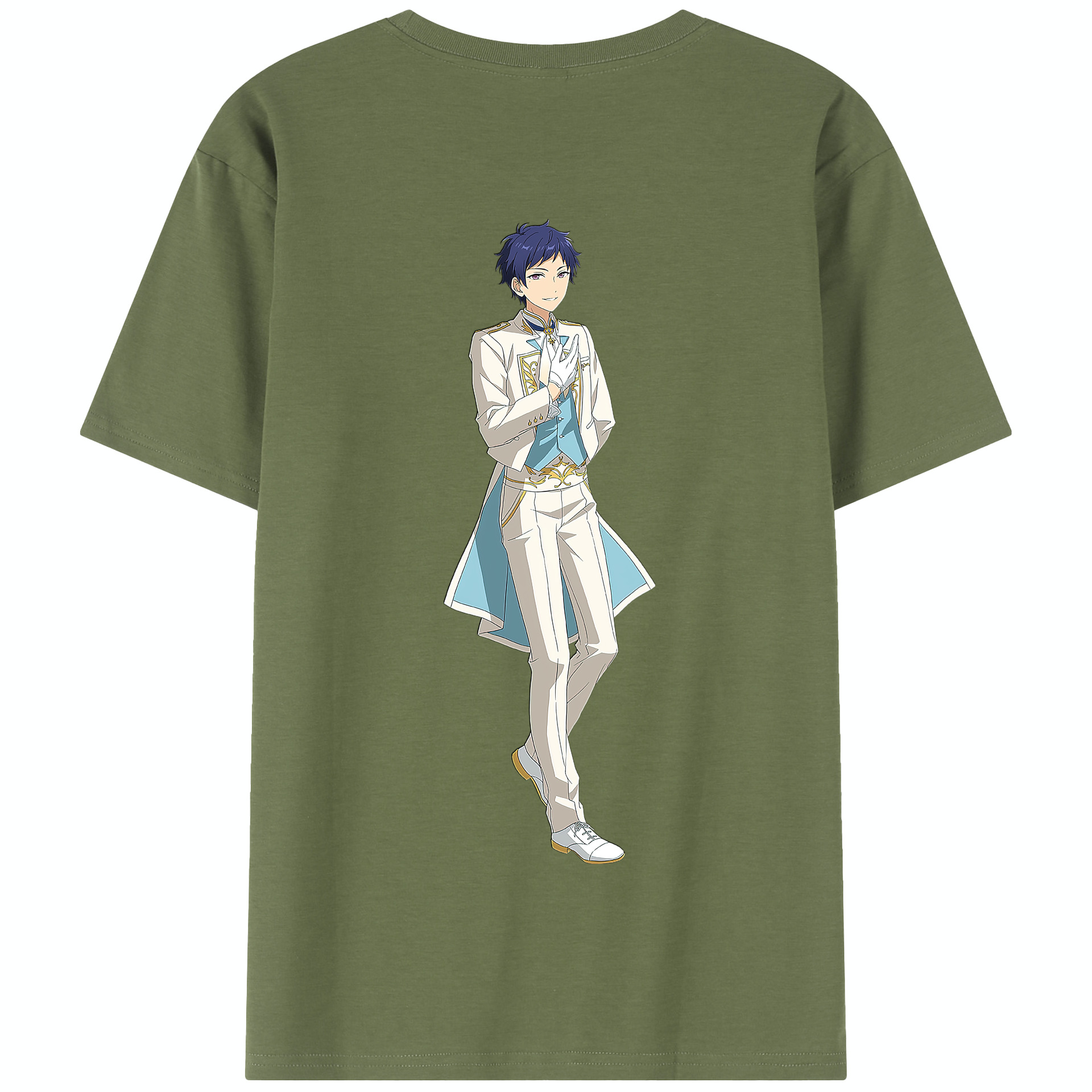 （画像用） あんさんぶるスターズ! Ensemble Stars 綿100％半袖Tシャツ（背面プリント）